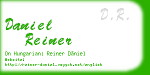 daniel reiner business card